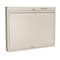 Omnimed Mountable Wall Desk with Modern E-Lock In Light Gray (23.75"HX30"WX4"D 291520_LG - alternate 3
